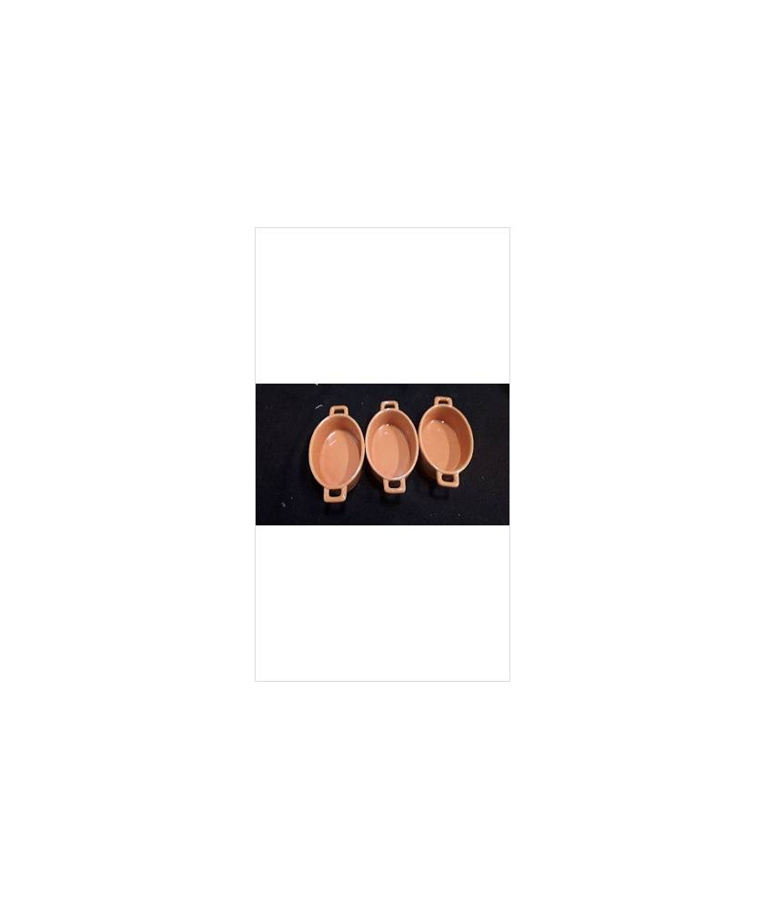 COCOTTES ORANGE X3