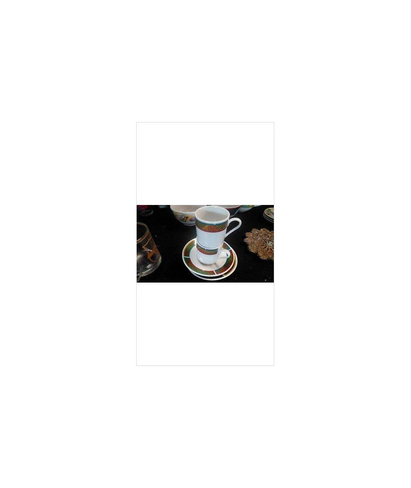 TASSES PORCELAINE X2