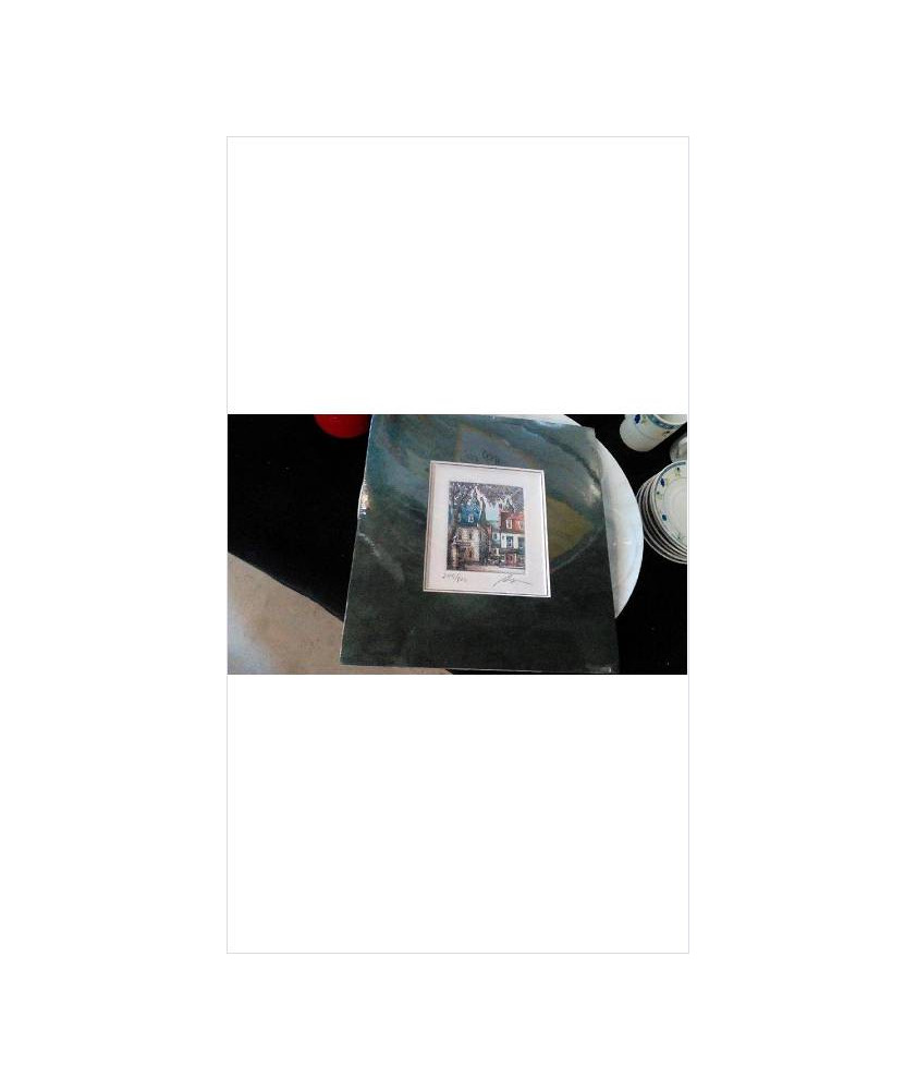 GRAVURE PM NUMEROTEE