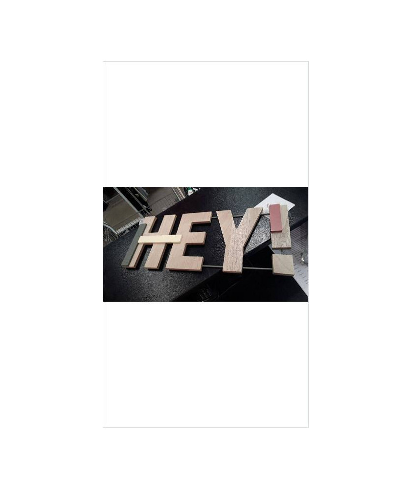 PLAQUE DECO HEY