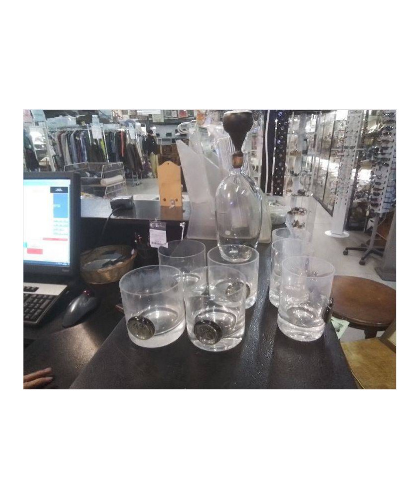 SERVICE A WHISKY ROSENTHAL EN L’ETAT