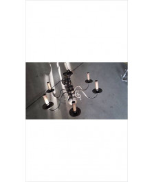 LUSTRE FER 6 BRANCHES