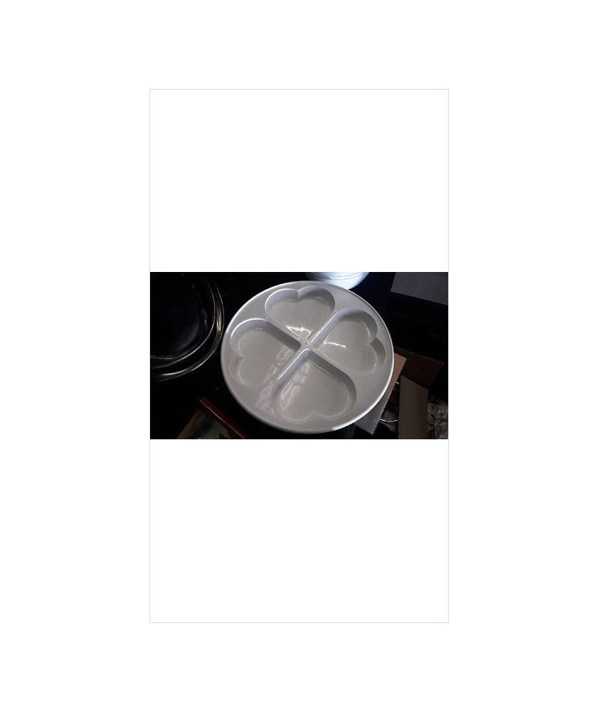 PLAT COEURS PLASTIQUE 