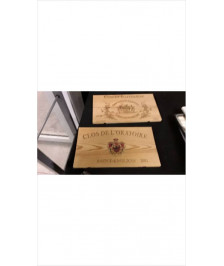 PLAQUE DECO VIN