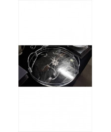 PLATEAU ROND MIROIR 