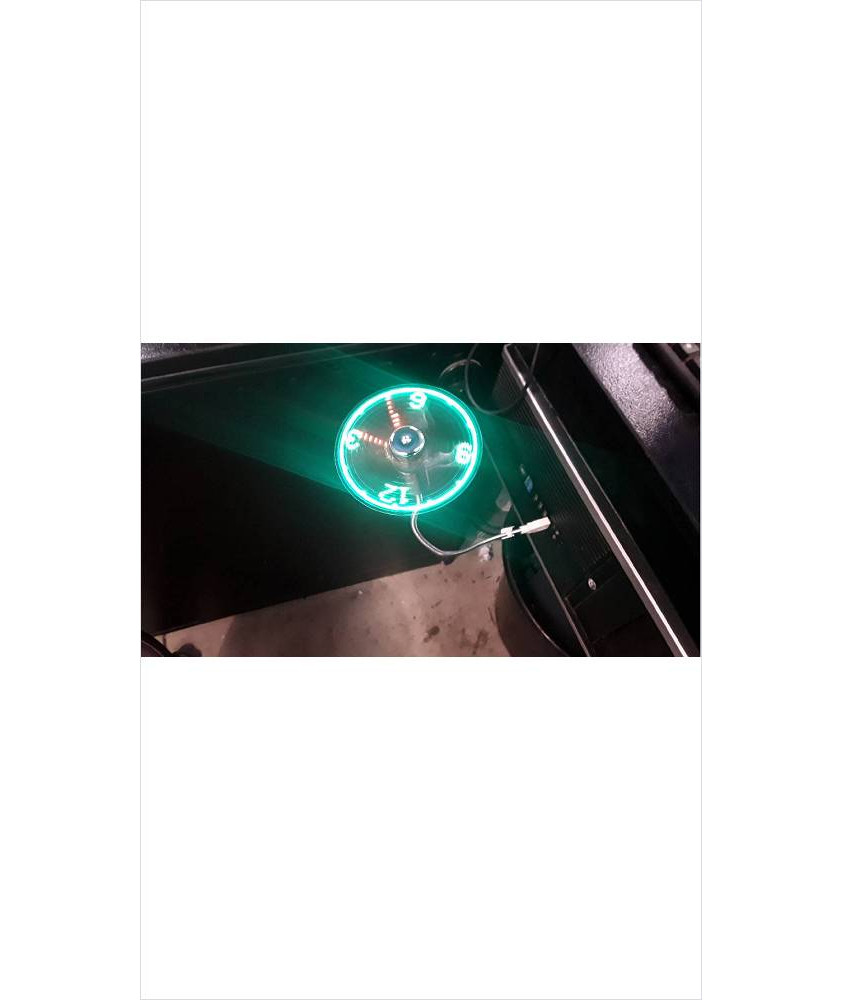 VENTILATEUR PM + PENDULE  USB
