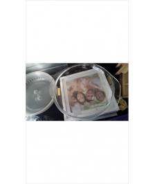 PLAT ROND VERRE