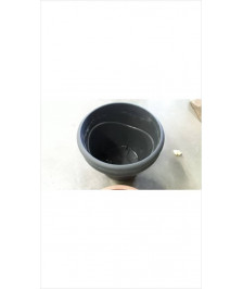 POT PLASTIQUE NOIR ROND