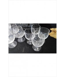 VERRES A PIED CRISTAL X4 