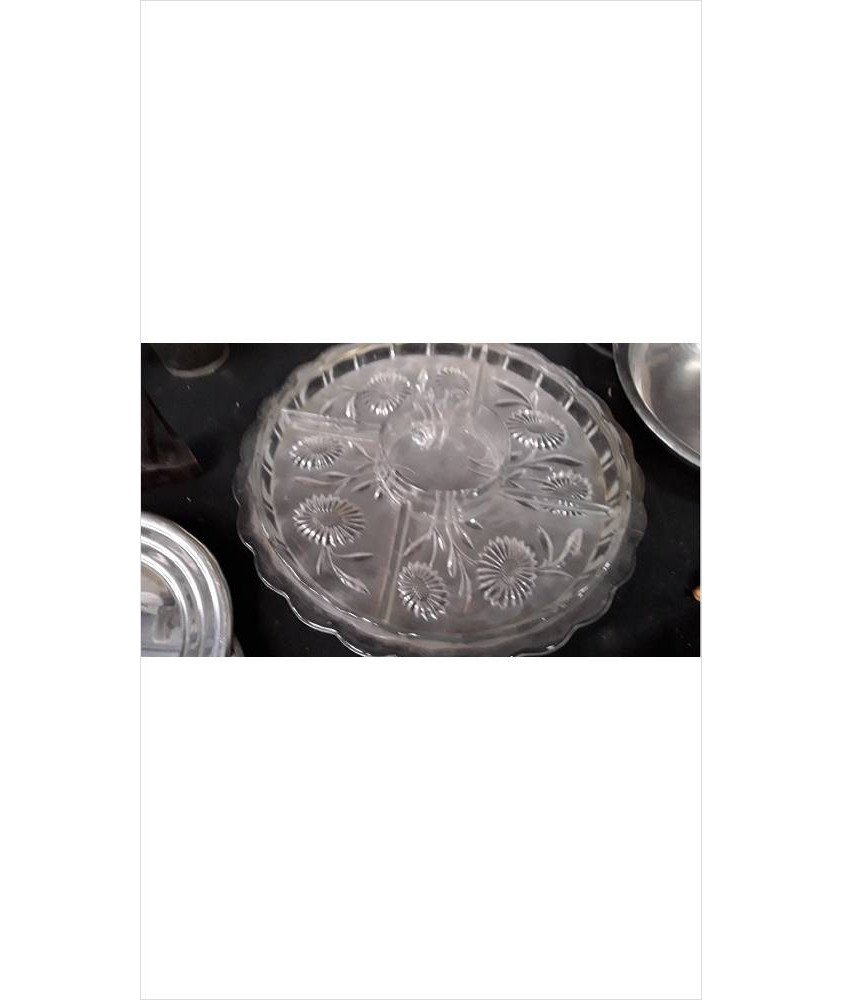 PLAT A COMPARTIMENTS EN VERRE 
