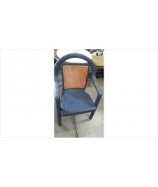 FAUTEUIL DE JARDIN BLEU 