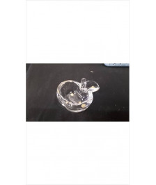 CENDRIER POMME CRISTAL ART VANNES 