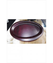 PLATEAU OVALE ROUGE 