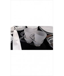 TASSES VERRE X4 