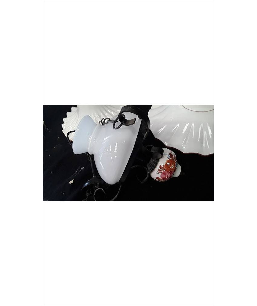 SUSPENSION GLOBE VERRE 
