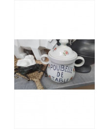 POUBELLE DE TABLE 