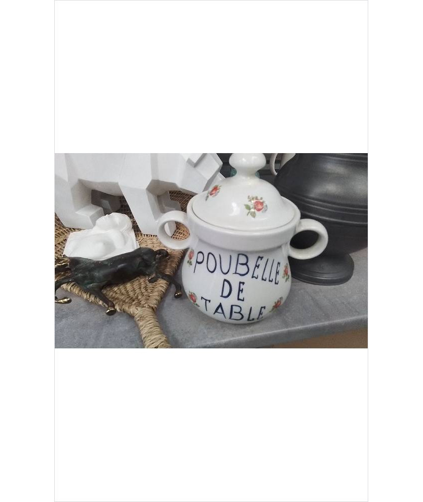 POUBELLE DE TABLE 