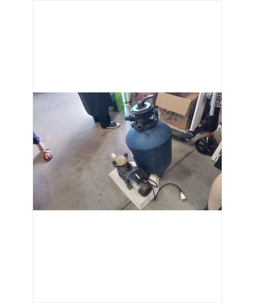 POMPE SABLE POUR PISCINE 