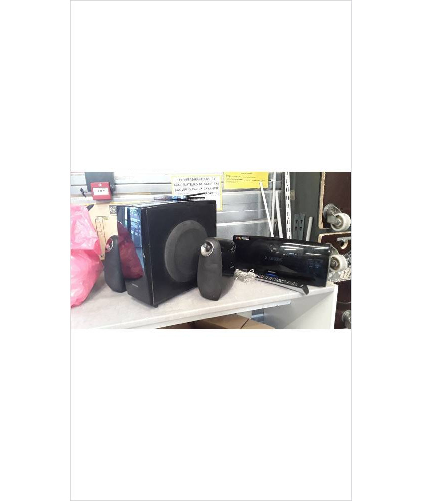 HOME CINEMA SAMSUNG LECTEUR DVD AMPLIFIE 