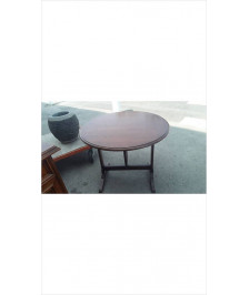 TABLE BOIS RONDE DIAM 83CM