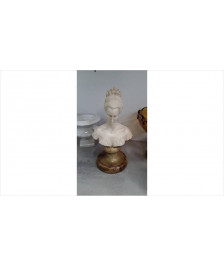 BUSTE RESINE FEMME H.28CM