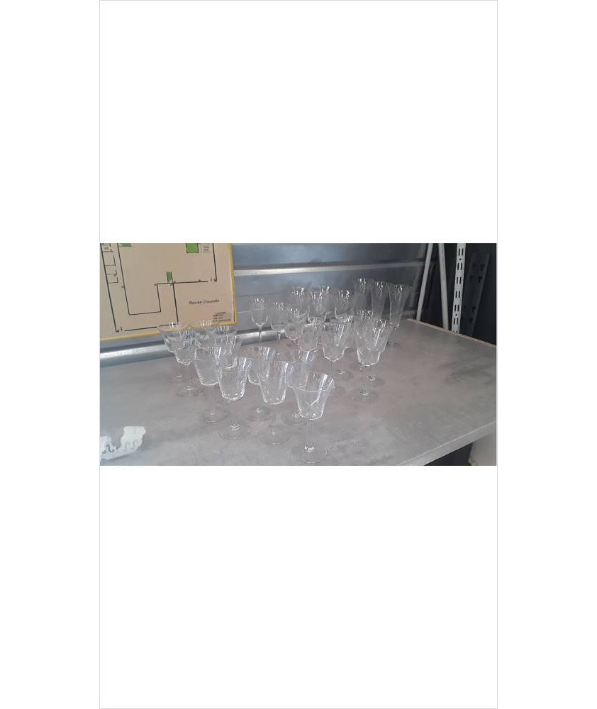 VERRE CISELÉ LE LOT