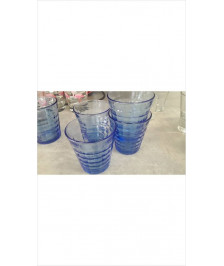 VERRE BLEU PM LE LOT
