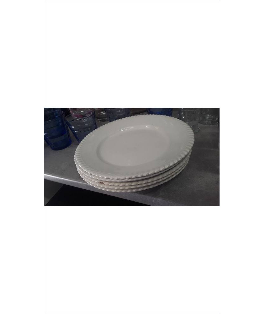 ASSIETTE ECRU LE LOT