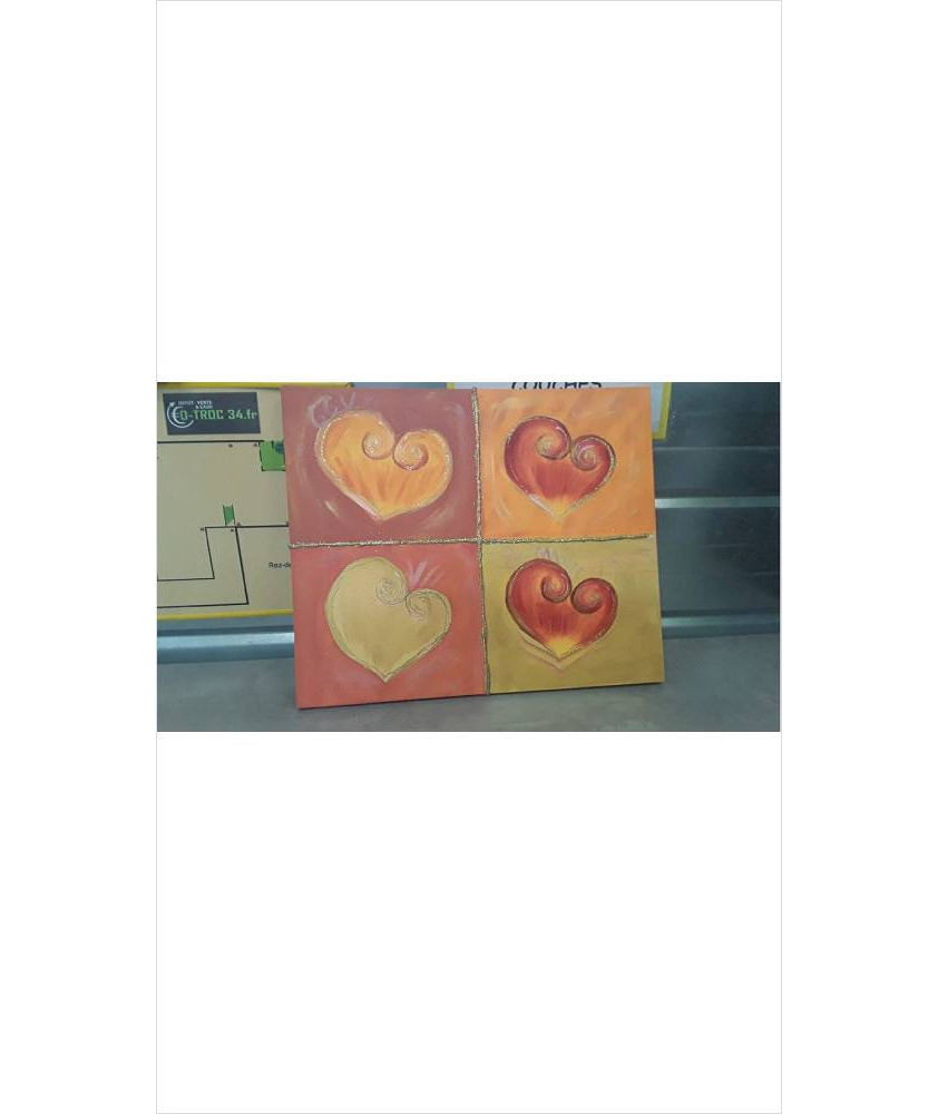 TOILE COEUR MDM
