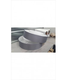 PLAFONNIER GRIS LEDS 