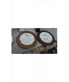 ASSIETTE DECO NOCES 