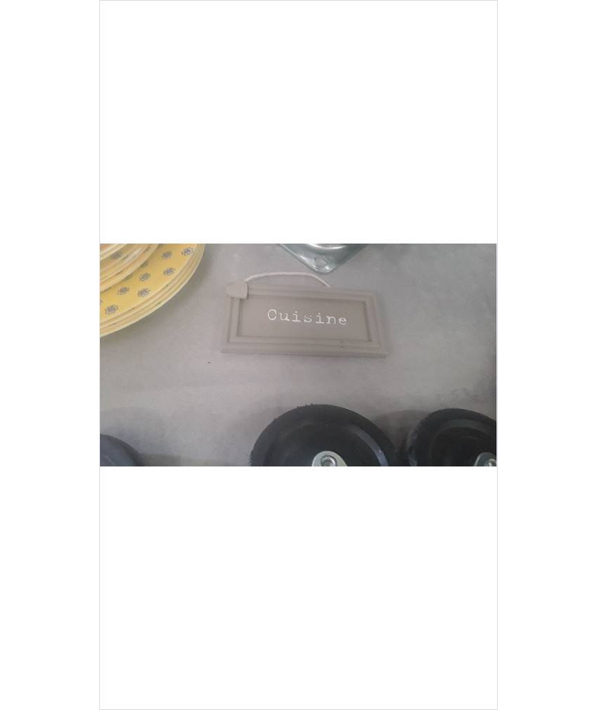 PLAQUE CUISINE 