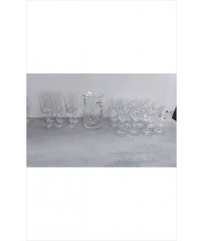 VERRES + CARAFE VILLEROY ET BOCH 