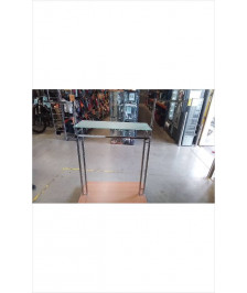 PORTANT SUR ROULETTES + ETAGERE
