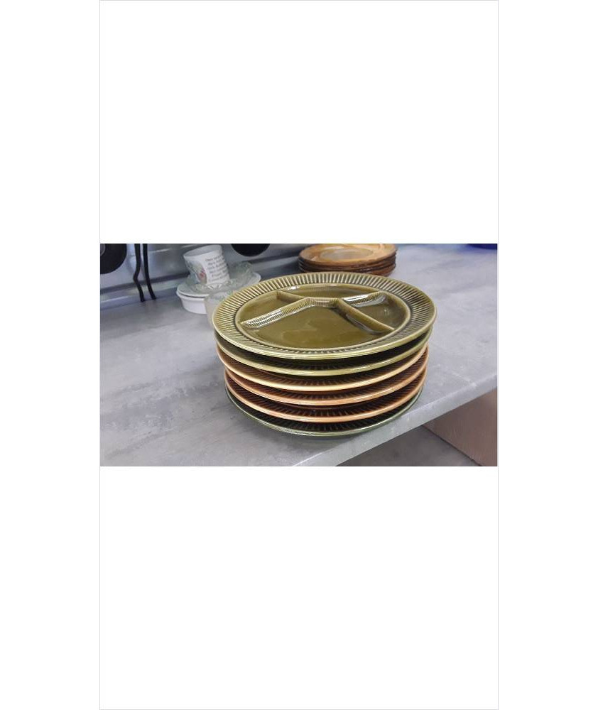 ASSIETTES FONDUE SARREGUEMINES LE LOT