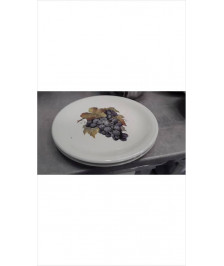 ASSIETTES RAISIN X2 