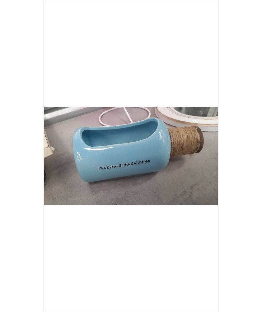 DECO BOUTEILLE BLEU