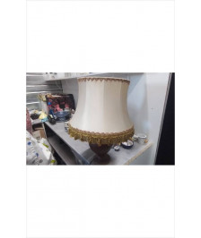 LAMPE PIED MARRON