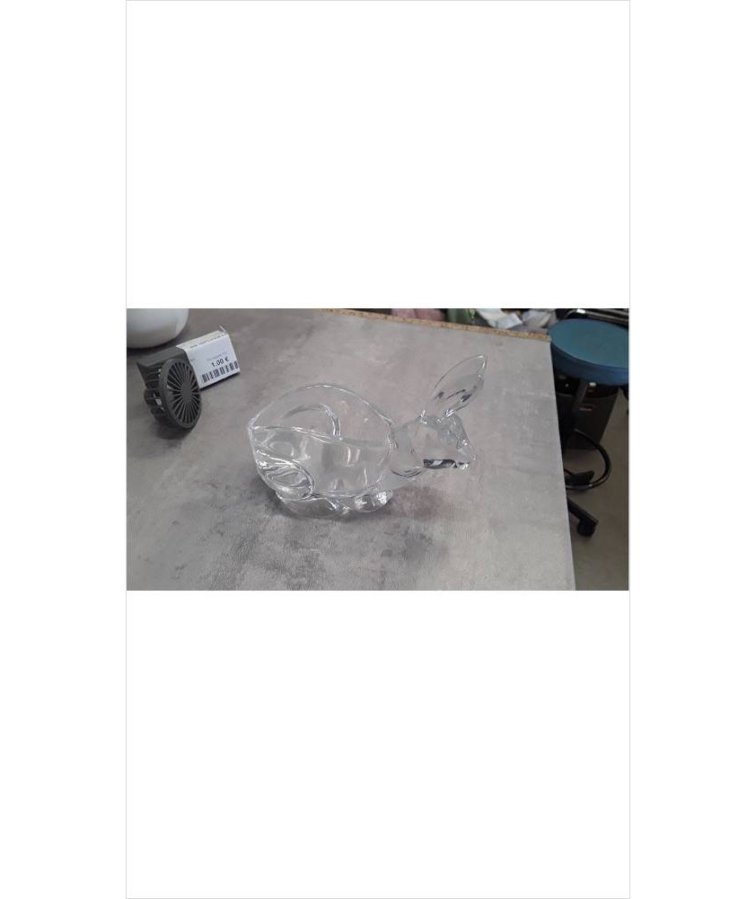 DECO LAPIN CRISTAL 