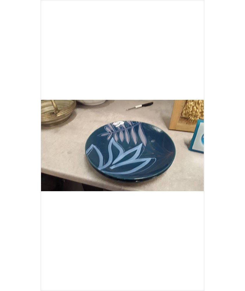 ASSIETTES BLEUES X2 