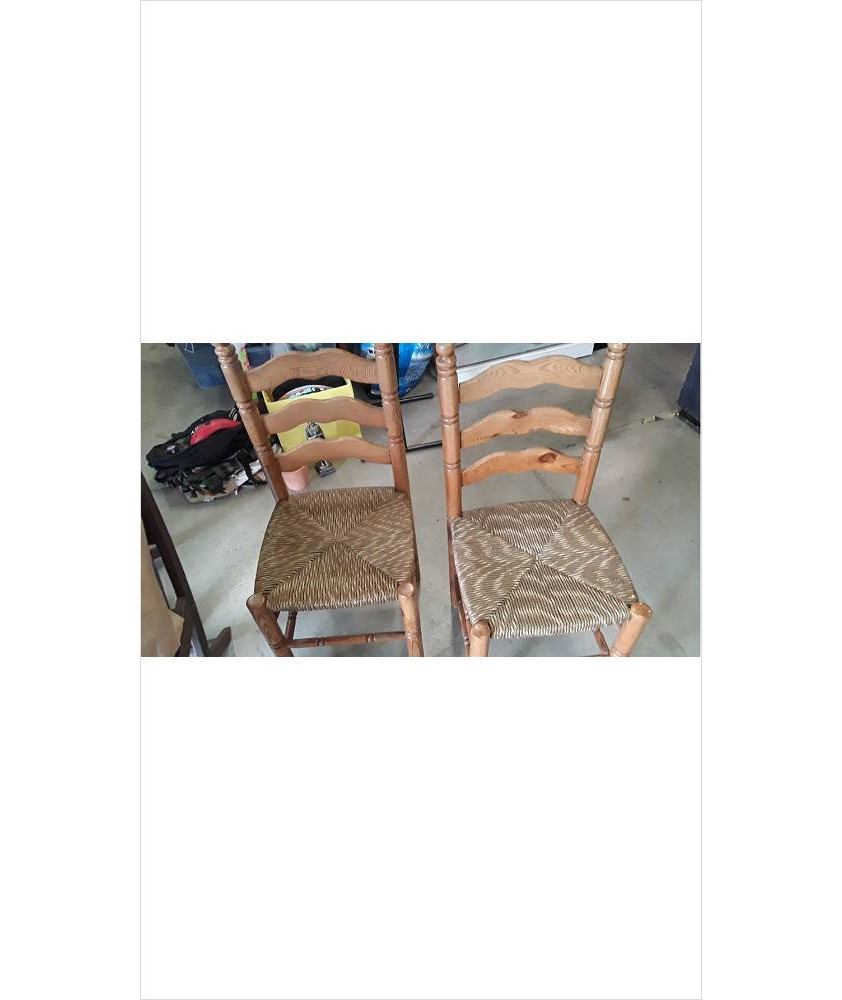CHAISE PAILLEE
