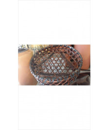 CORBEILLE MARRON FONCEE