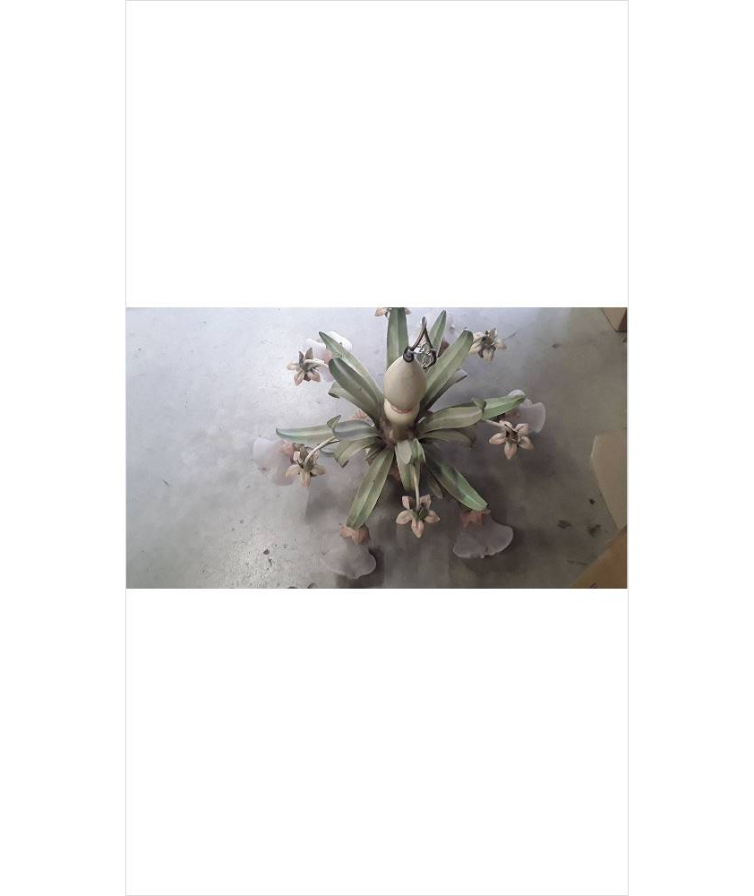 LUSTRE FEUILLES GM 6 BRANCHES 