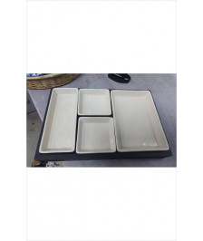 PLAT 4 COMPARTIMENTS 