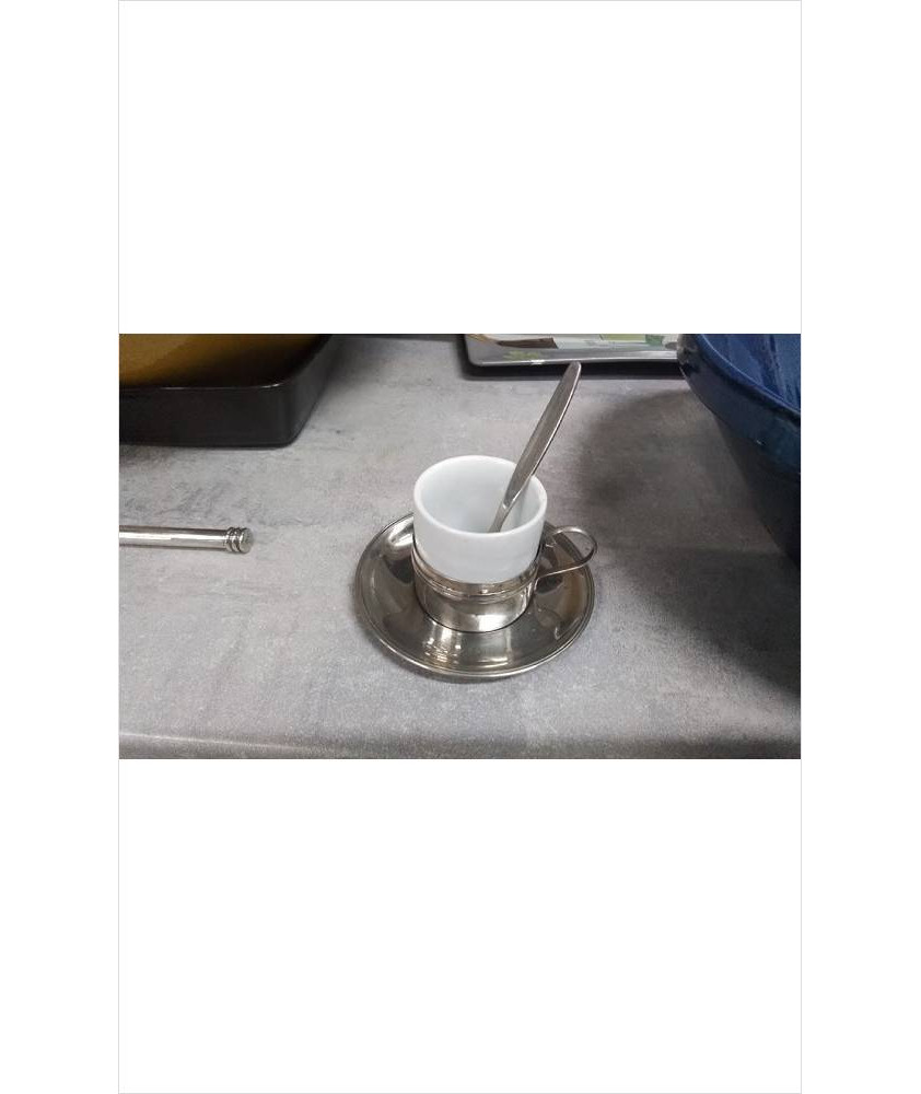 TASSE A CAFE + CUILLERE 