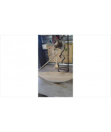 LUSTRE VERRE DORE 