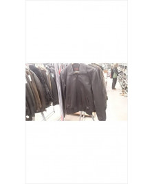 BLOUSON CUIR TAILLE S