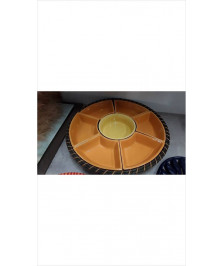 PLAT A COMPARTIMENTS TOURNANT 