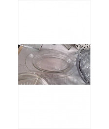 PLAT VERRE OVALE