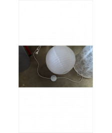 SUSPENSION BOULE PAPIER